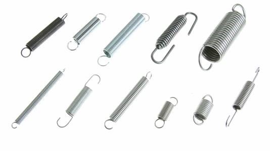 Custom extension springs