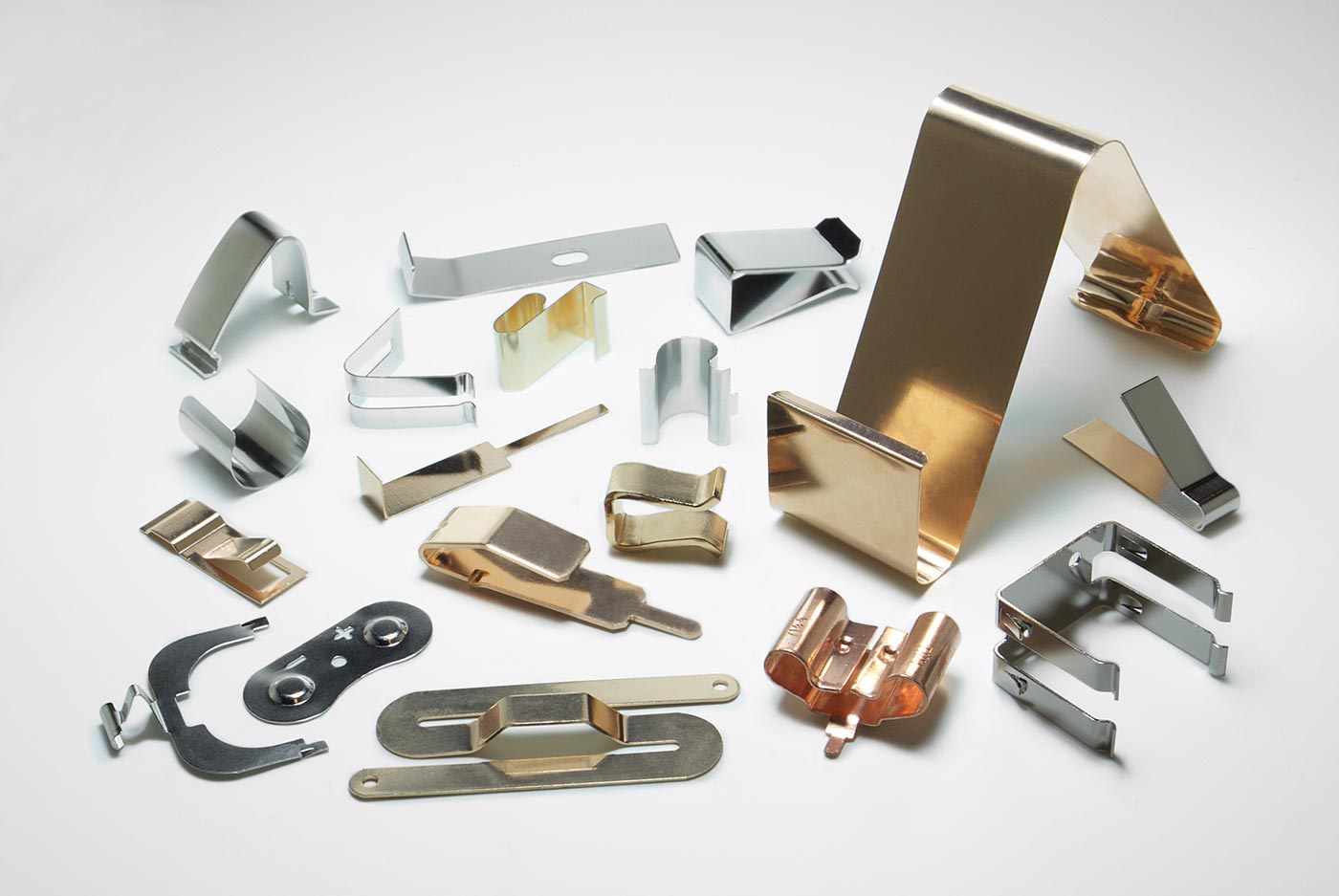 Precision Metal Stampings, Brackets & Clips Springfield Spring & Stamping