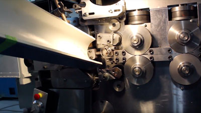 Making compression springs video
